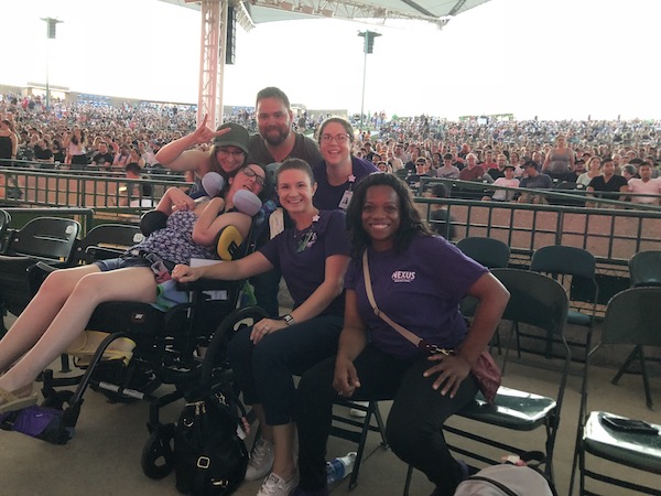 Resident Rehabbing after Brain Injury Attends First Concert