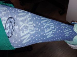One of our employees is rocking their Nexus Cares socks