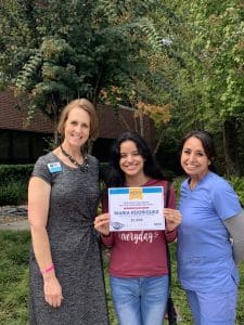 Celebrating our Nexus Cares Scholarship Winners, Maria Rodriguez and her daughter, Emilia S. Castro!