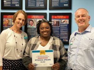 Celebrating our Nexus Cares Scholarship Winner, Myeisha Spears!