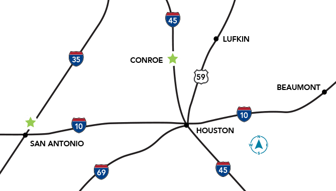 Nexus Locations: Texas Hospitals & Treatment Centers